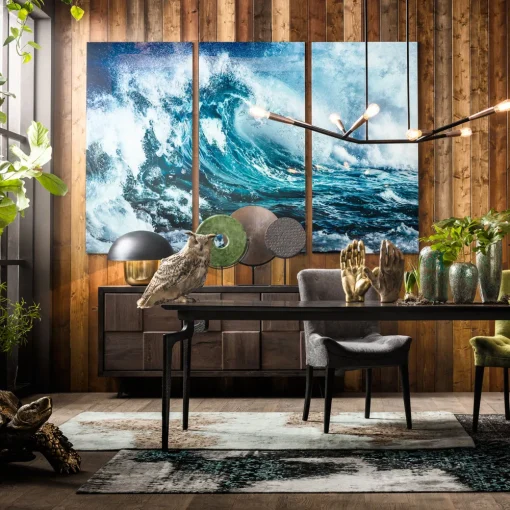 KARE Bild Glas Triptychon Wave (3/Set) Online