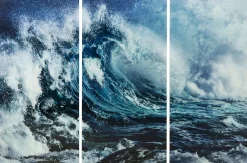 KARE Bild Glas Triptychon Wave (3/Set) Online