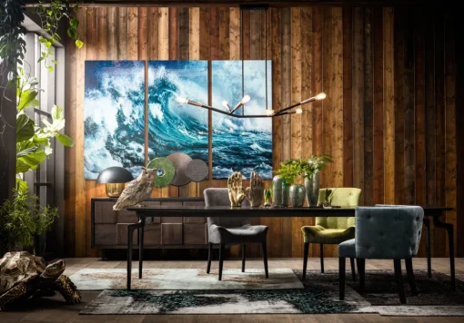 KARE Bild Glas Triptychon Wave (3/Set) Online