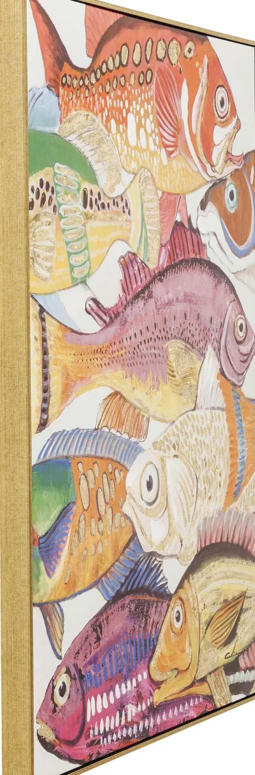 KARE Bild Touched Fish Meeting One 75x100cm Fashion