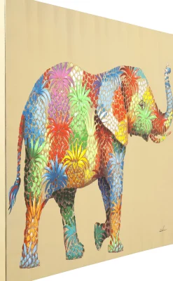 KARE Bild Touched Flower Elefant 120x90cm Online