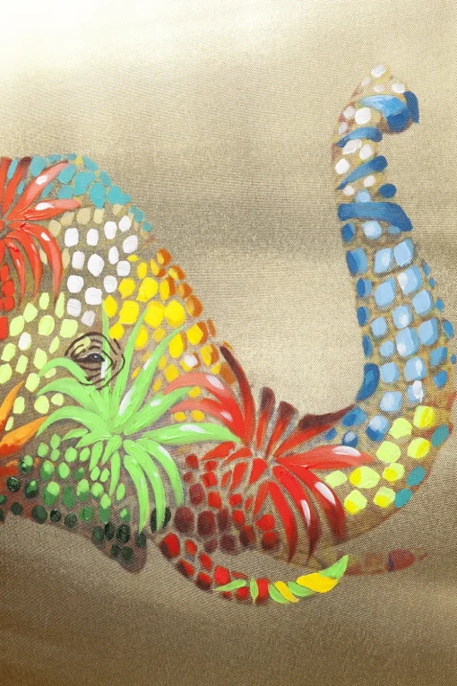 KARE Bild Touched Flower Elefant 120x90cm Online