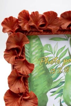KARE Bilderrahmen Ginkgo Leaf Orange 20x24cm Fashion