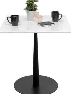 KARE Bistrotisch Capri Weiß 70x70cm Discount