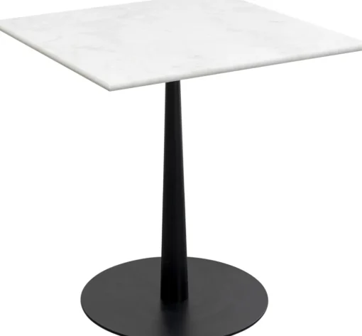 KARE Bistrotisch Capri Weiß 70x70cm Discount