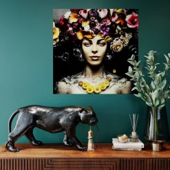 KARE Bodenleuchte Animal Bagheera 40cm Fashion