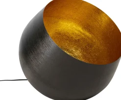 KARE Bodenleuchte Apollon Smooth Schwarz Ø50cm Hot