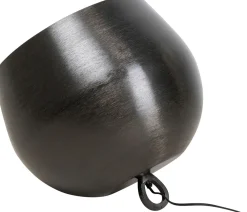 KARE Bodenleuchte Apollon Smooth Schwarz Ø50cm Hot