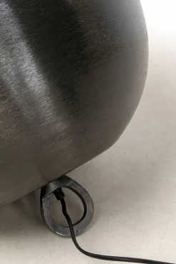 KARE Bodenleuchte Apollon Smooth Schwarz Ø50cm Hot