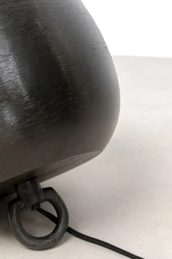 KARE Bodenleuchte Apollon Smooth Schwarz Ø28cm Best
