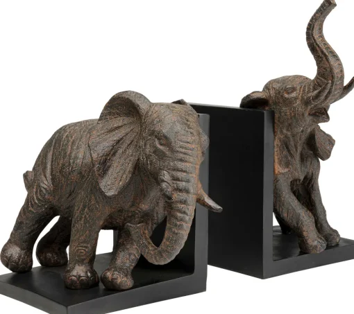 KARE Buchstütze Elephants 25 (2/Set) Sale