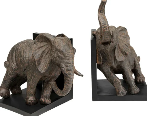 KARE Buchstütze Elephants 25 (2/Set) Sale