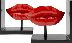 KARE Buchstütze Lips Rot (2/Set) Sale