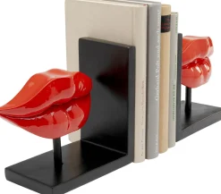 KARE Buchstütze Lips Rot (2/Set) Sale