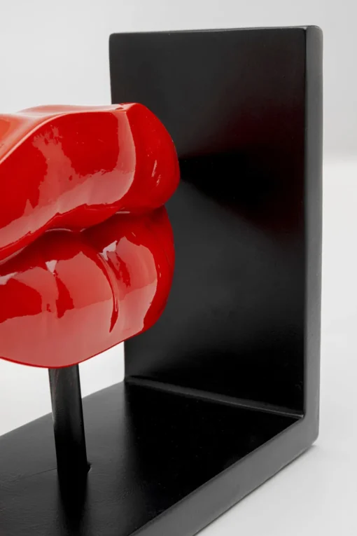KARE Buchstütze Lips Rot (2/Set) Sale