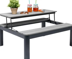 KARE Couch-/ Esstisch Holiday Schwarz Hot