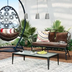 KARE Couchtisch Tiki Schwarz Clearance