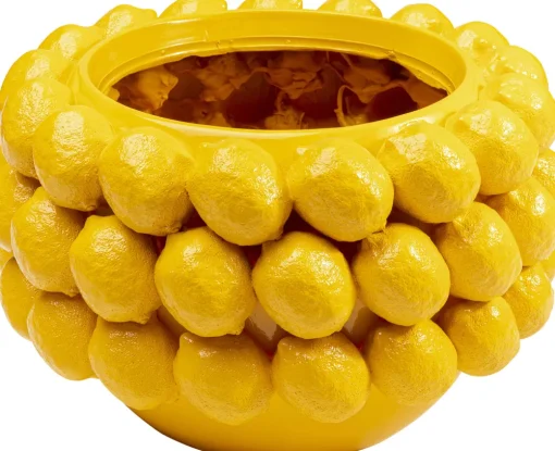 KARE Deko Übertopf Lemon Juice 22cm Clearance