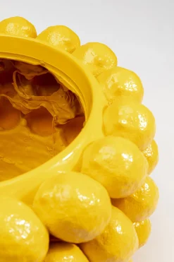 KARE Deko Übertopf Lemon Juice 22cm Clearance