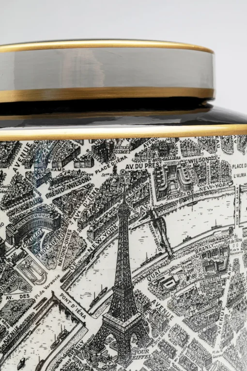 KARE Deko Dose Streets Of Paris Ø22cm New