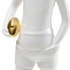 KARE Deko Figur Ball Girl Weiß 41cm Fashion