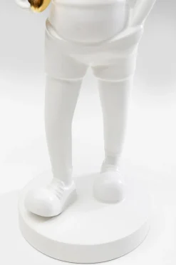 KARE Deko Figur Ball Girl Weiß 41cm Fashion