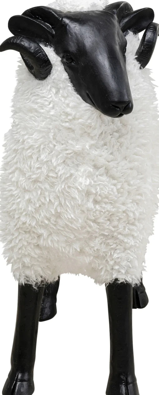 KARE Deko Figur Bathilde Ram Weiß 78cm Clearance