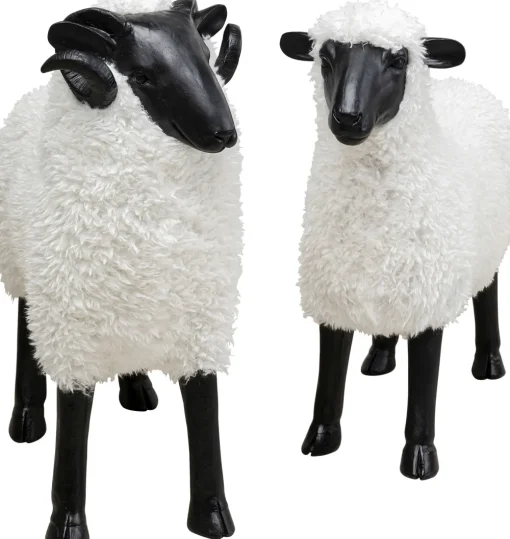 KARE Deko Figur Bathilde Ram Weiß 78cm Clearance