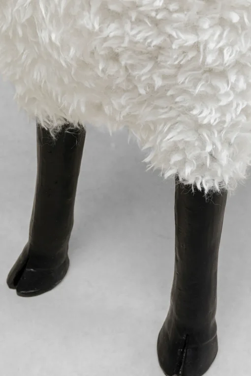 KARE Deko Figur Bathilde Ram Weiß 78cm Clearance