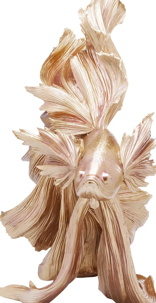 KARE Deko Figur Betta Fish Gold New