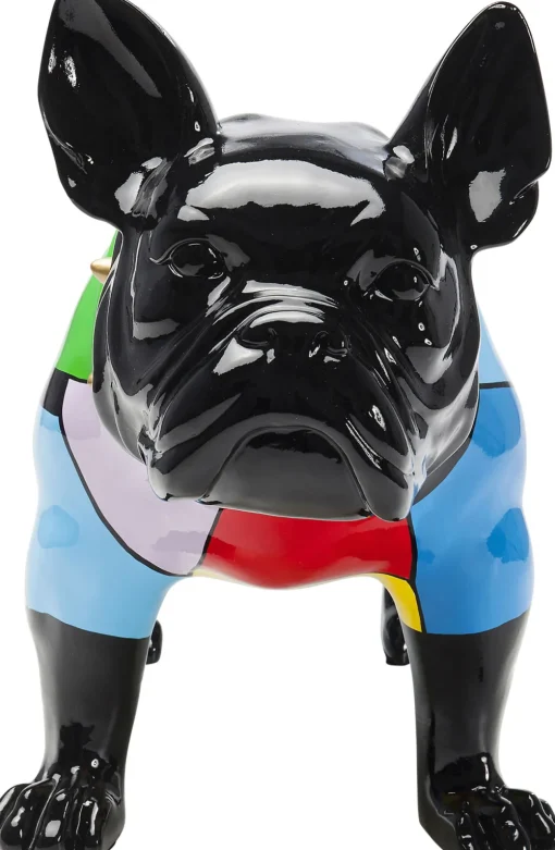 KARE Deko Figur Bulldog Colore Hot