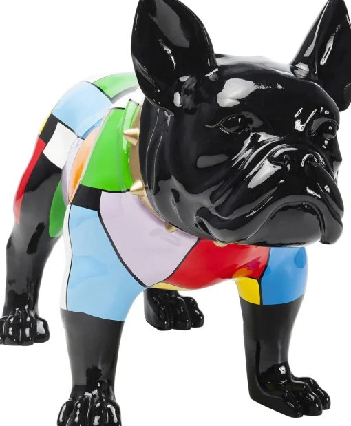 KARE Deko Figur Bulldog Colore Hot