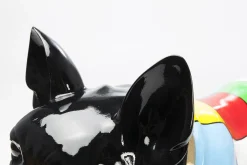 KARE Deko Figur Bulldog Colore Hot