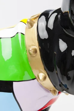 KARE Deko Figur Bulldog Colore Hot