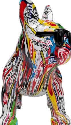 KARE Deko Figur Comic Dog Glasses 25cm Best
