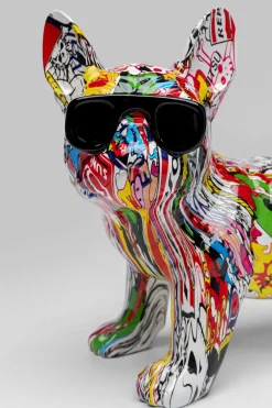 KARE Deko Figur Comic Dog Glasses 25cm Best