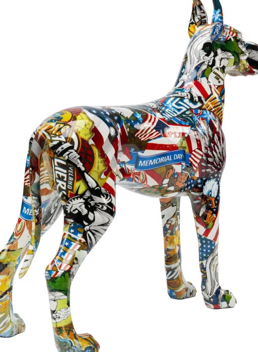 KARE Deko Figur Comic Dog Maddox Hot