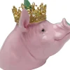 KARE Deko Figur Crowned Pig 28cm Outlet