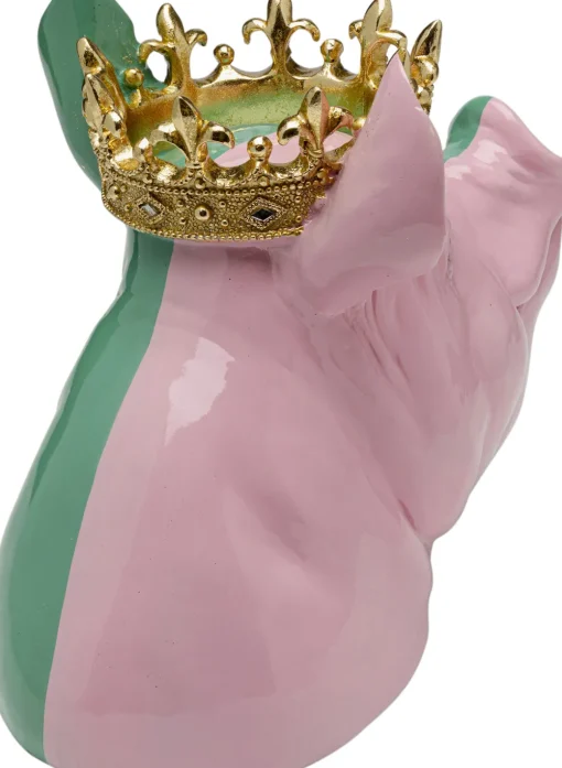 KARE Deko Figur Crowned Pig 28cm Outlet