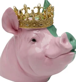 KARE Deko Figur Crowned Pig 28cm Outlet
