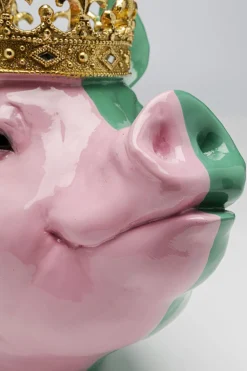 KARE Deko Figur Crowned Pig 28cm Outlet