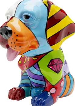 KARE Deko Figur Dog Patchwork 35cm Best