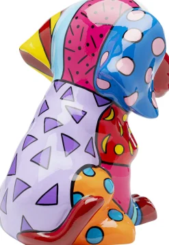 KARE Deko Figur Dog Patchwork 35cm Best