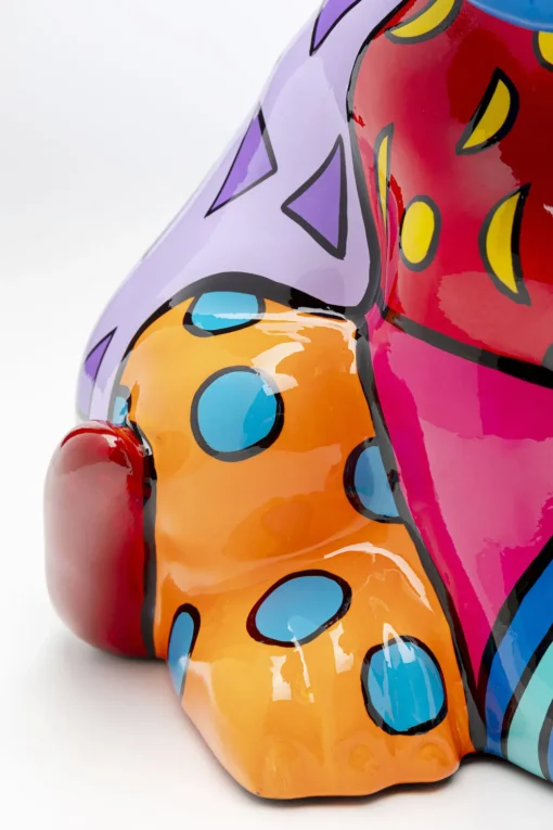 KARE Deko Figur Dog Patchwork 35cm Best