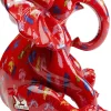 KARE Deko Figur Elephant Dots Rot 18cm Discount