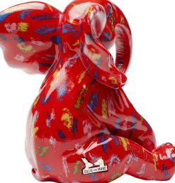 KARE Deko Figur Elephant Dots Rot 18cm Discount