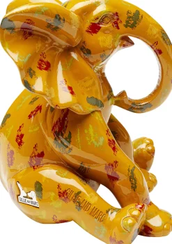 KARE Deko Figur Elephant Dots Gelb 18cm Sale
