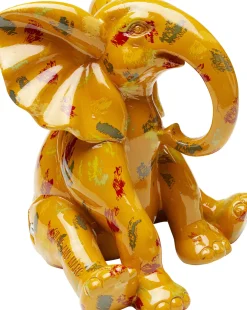KARE Deko Figur Elephant Dots Gelb 18cm Sale