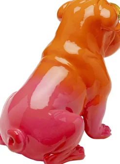 KARE Deko Figur Fashion Dog Orange 17cm Discount