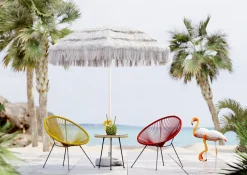 KARE Deko Figur Flamingo Road 75cm New